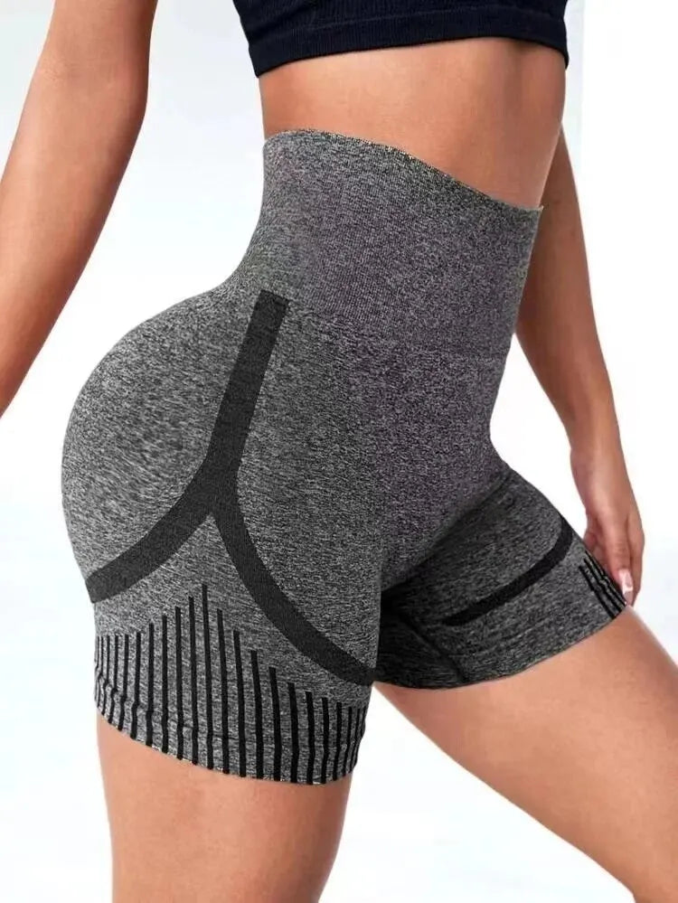 Women Yoga Sportswear Lift Butt Fitness Shorts