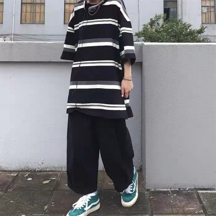 Striped Oversized Vintage Shirt