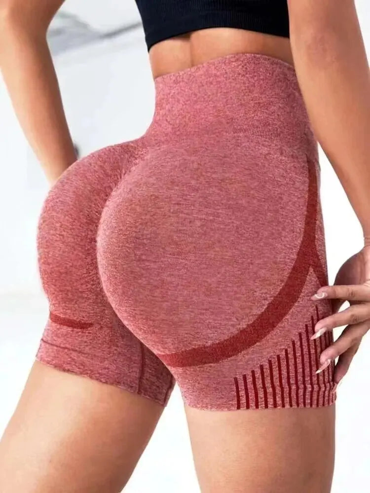 Women Yoga Sportswear Lift Butt Fitness Shorts