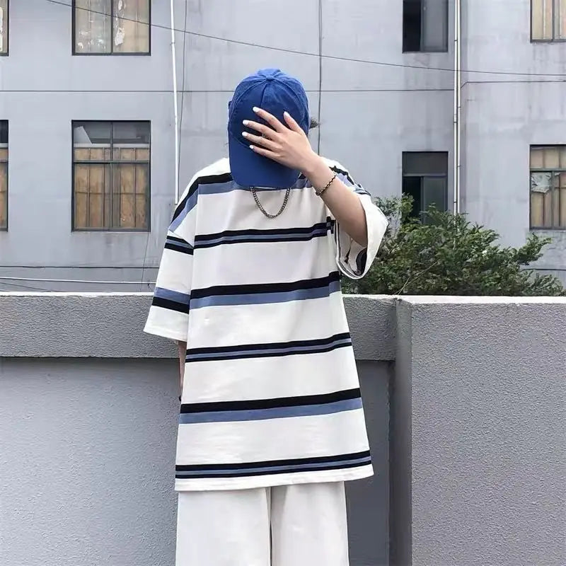 Striped Oversized Vintage Shirt