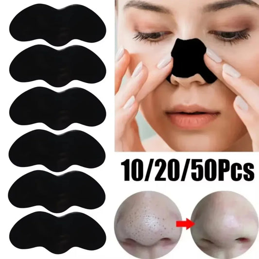 Nose Blackhead Remover Mask Shrink Pore Acne Treatment Sticker Black Dots Strips Nose Deep Cleansing Cleaner Skin Care