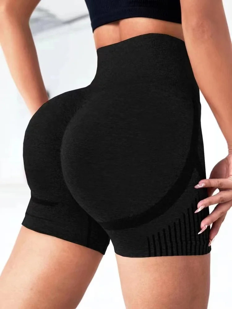 Women Yoga Sportswear Lift Butt Fitness Shorts